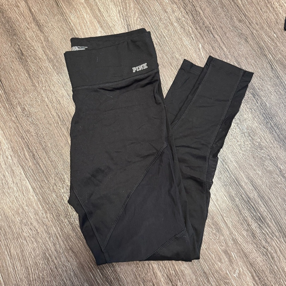 PINK ULTIMATE Victoria's Secret Women’s Black Leggings